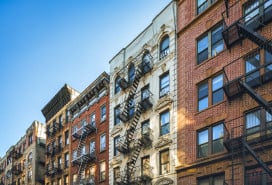 Apartment buildings in Little Italy