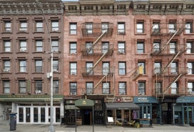 Apartment buildings in NYC