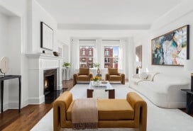 three-bedroom prewar co-op on Park Avenue, listed for $3.795 million. 