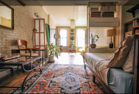 one-bedroom floor-through loft at 419 Wythe Ave. in Williamsburg
