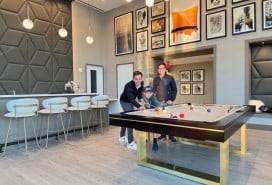 Terry and Bryan with their son