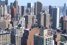 NYC buildings along the East River
