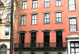 The William Sackett Jr. House at 123 East 10th St.