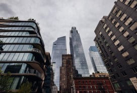 Condo buildings near Hudson Yards