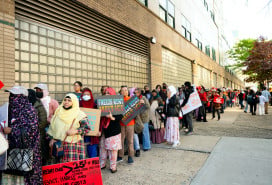 Renters rallied before the RGB vote