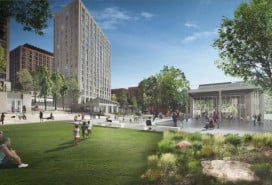 Peninsula, a new development at 1221 and 1225 Spofford Ave. in Hunts Point