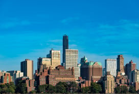 Residential towers in Brooklyn