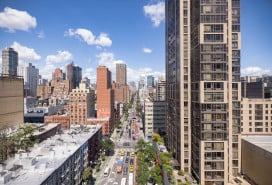 First Avenue in Manhattan