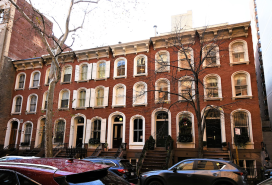 The 1865 John J. and Emma G. O'Brien House at 208 East 78th St.