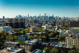 Aerial View of Bedford-Stuyvesant