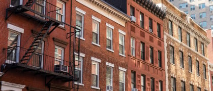 apartment buildings in NYC