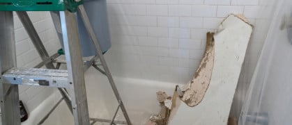 Ask Altagracia bathroom ceiling collapse lease break