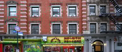 New York City, East Village Apartment Buildings
