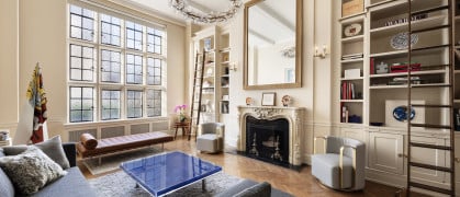 two-bedroom, three-bath co-op at 14 East 75th Street in Lenox Hill