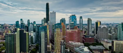 Residential towers in Downtown Brooklyn