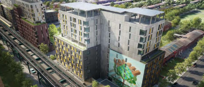 New senior development at 350 Livonia Ave. in Brownsville