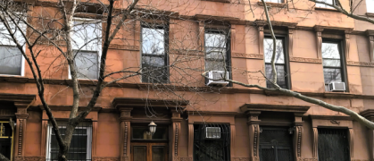 The 1889 Louis Isaacs House at 349 West 122nd St