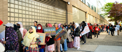 Renters rallied before the RGB vote