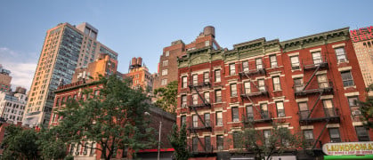 Manhattan residential street