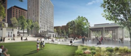Peninsula, a new development at 1221 and 1225 Spofford Ave. in Hunts Point