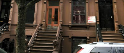 The 1889 Henry and Felicia Ressmeyer House at 348 West 122nd St.