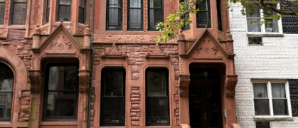 The 1889 Brosnan House at 146 West 74th St.