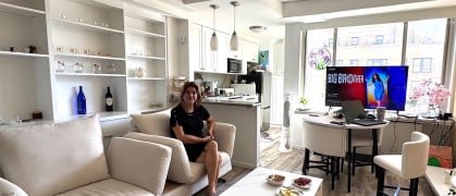 Fran in her Lenox Hill studio