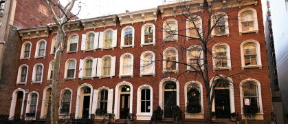 The 1865 John J. and Emma G. O'Brien House at 208 East 78th St.