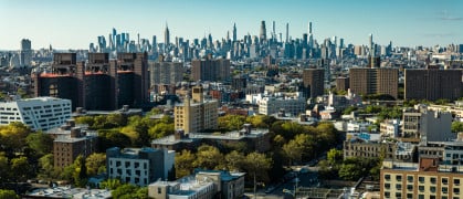 Aerial View of Bedford-Stuyvesant