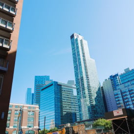 New residential buildings in Long Island City, Queens