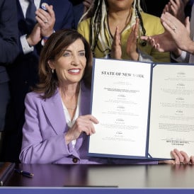 Governor Kathy Hochul signs new budget