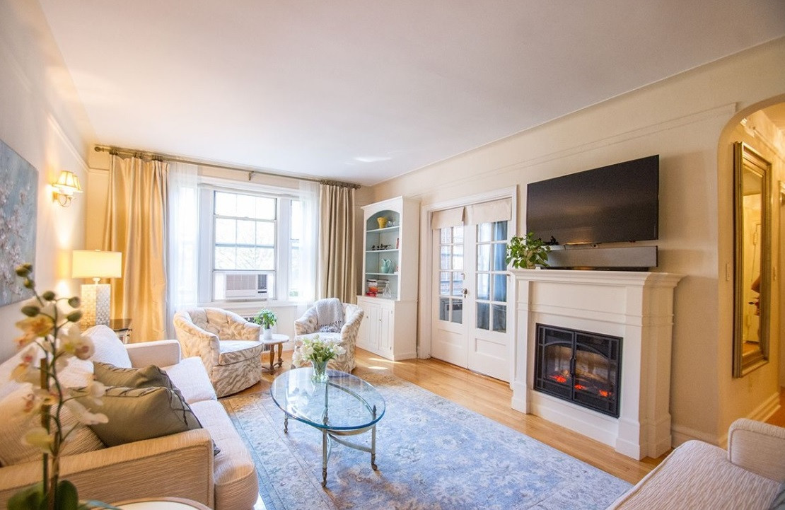 NYC apartment rentals with fireplaces for under 5,000