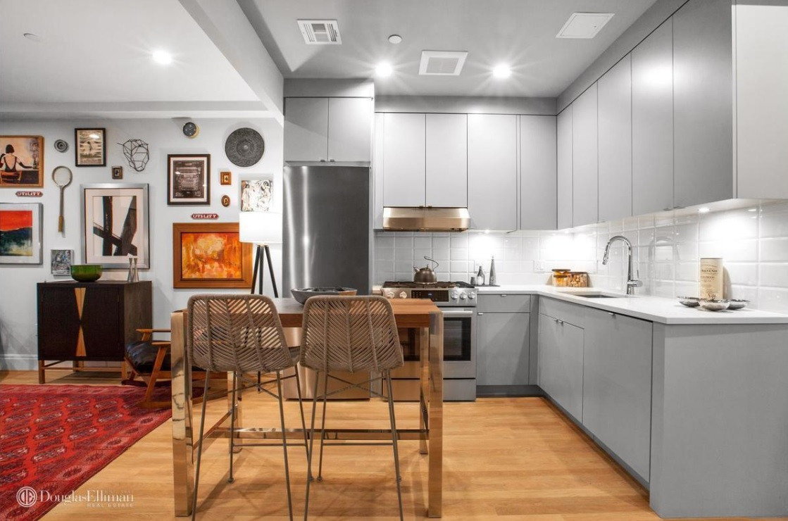 This studio in BedStuy is brand new, and could be made into a one bedroom