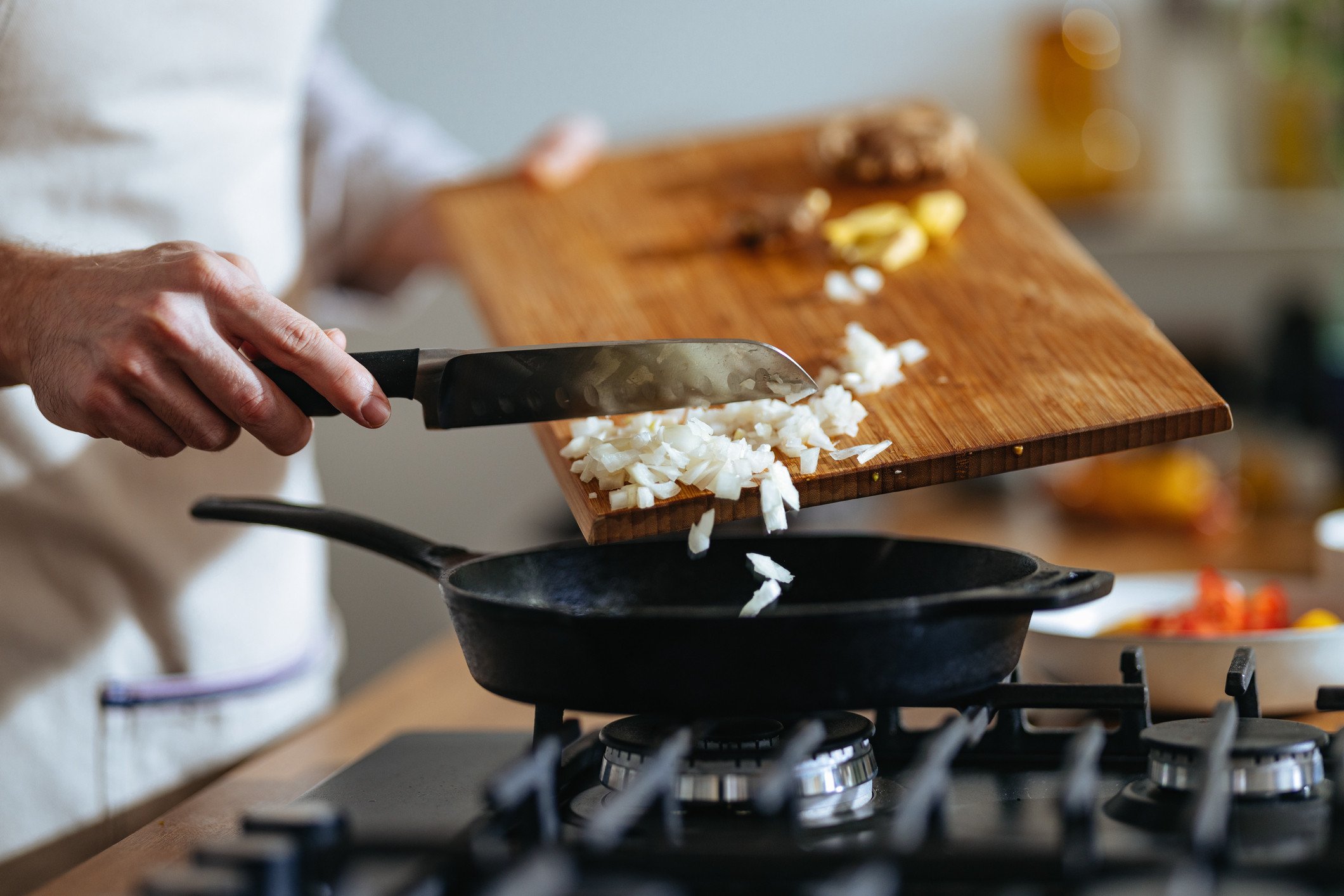 How Not To Smell Like Your Kitchen When You're Cooking