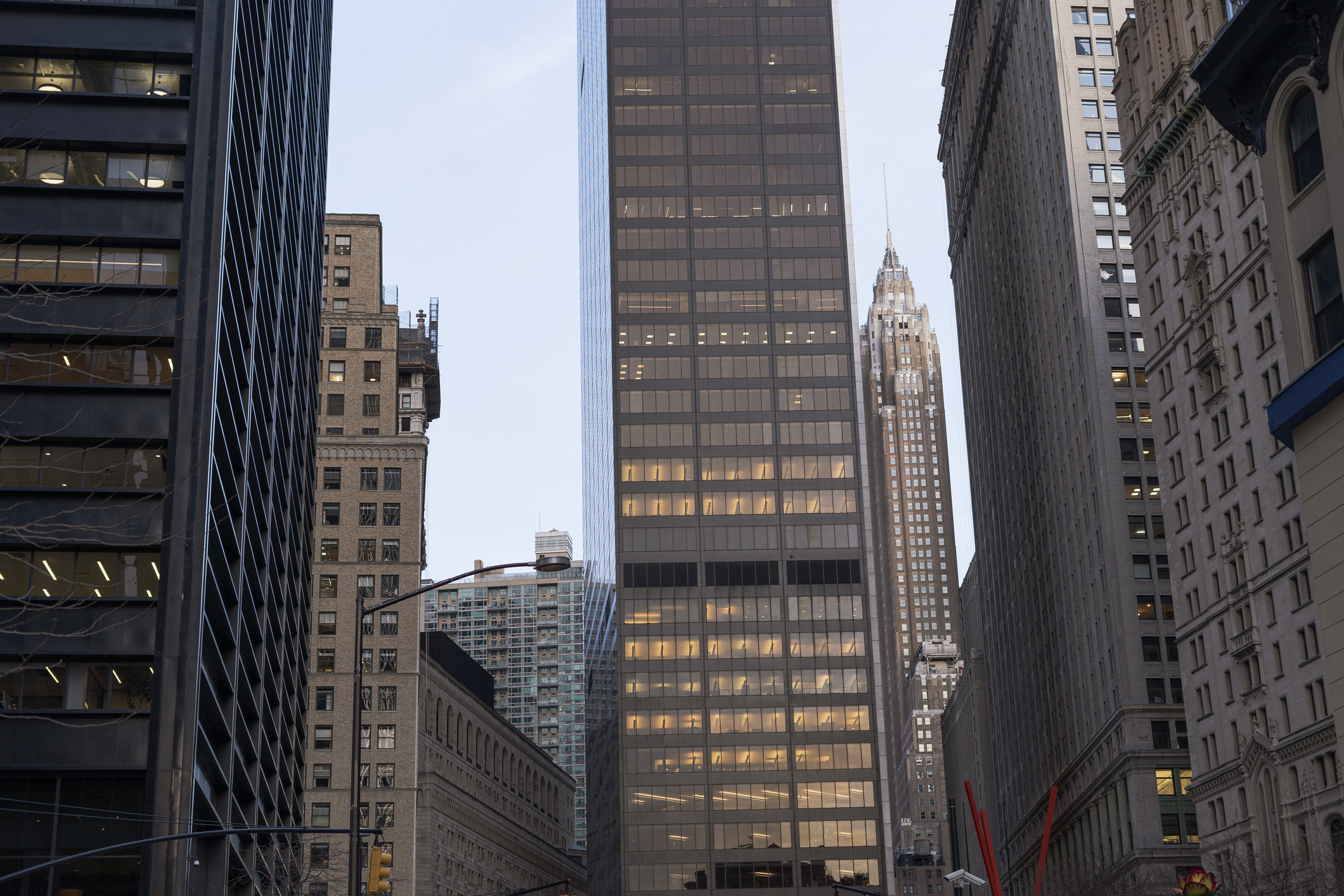 Facade of NYC buildings