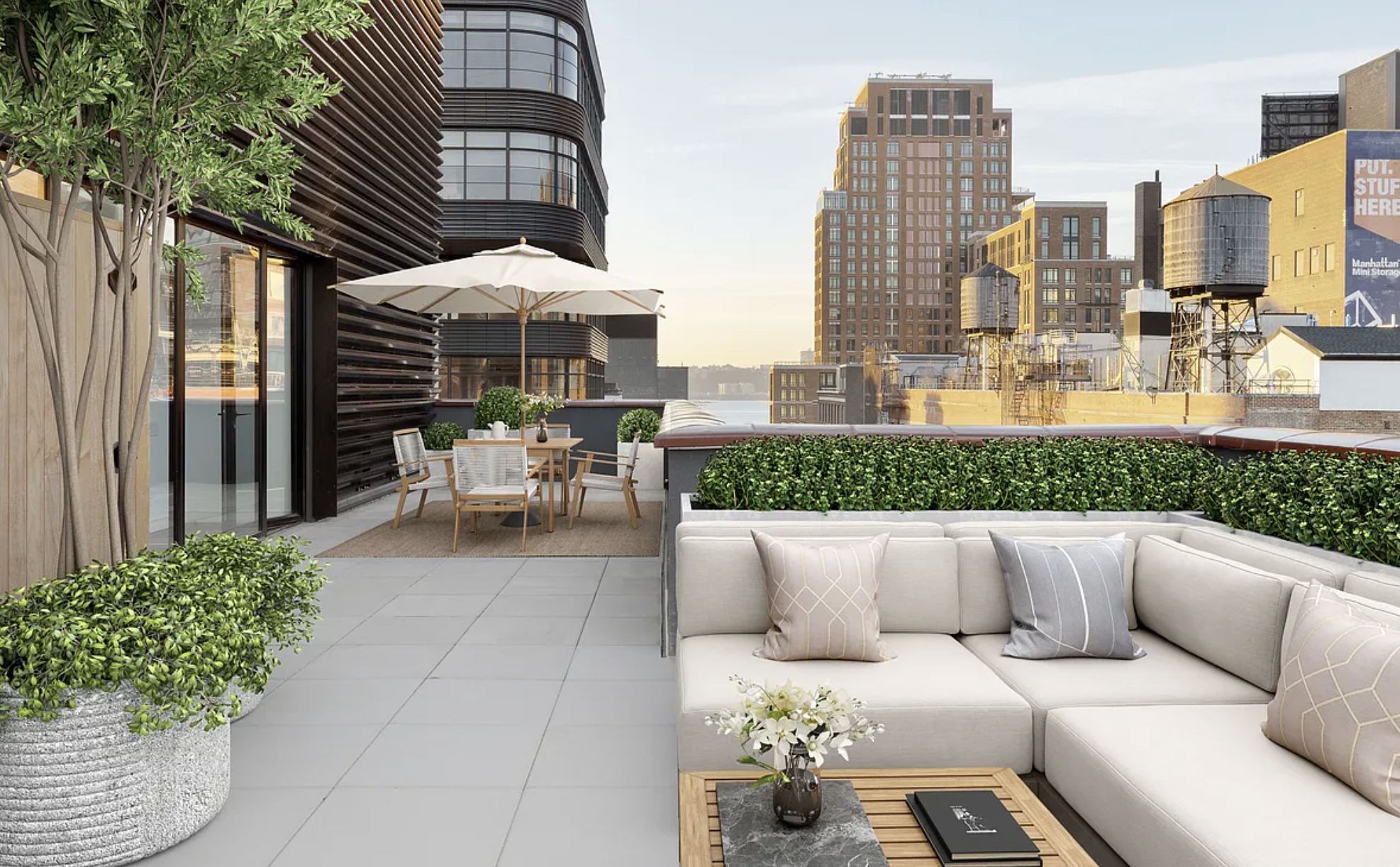 What are the pros and cons of buying a penthouse in NYC?