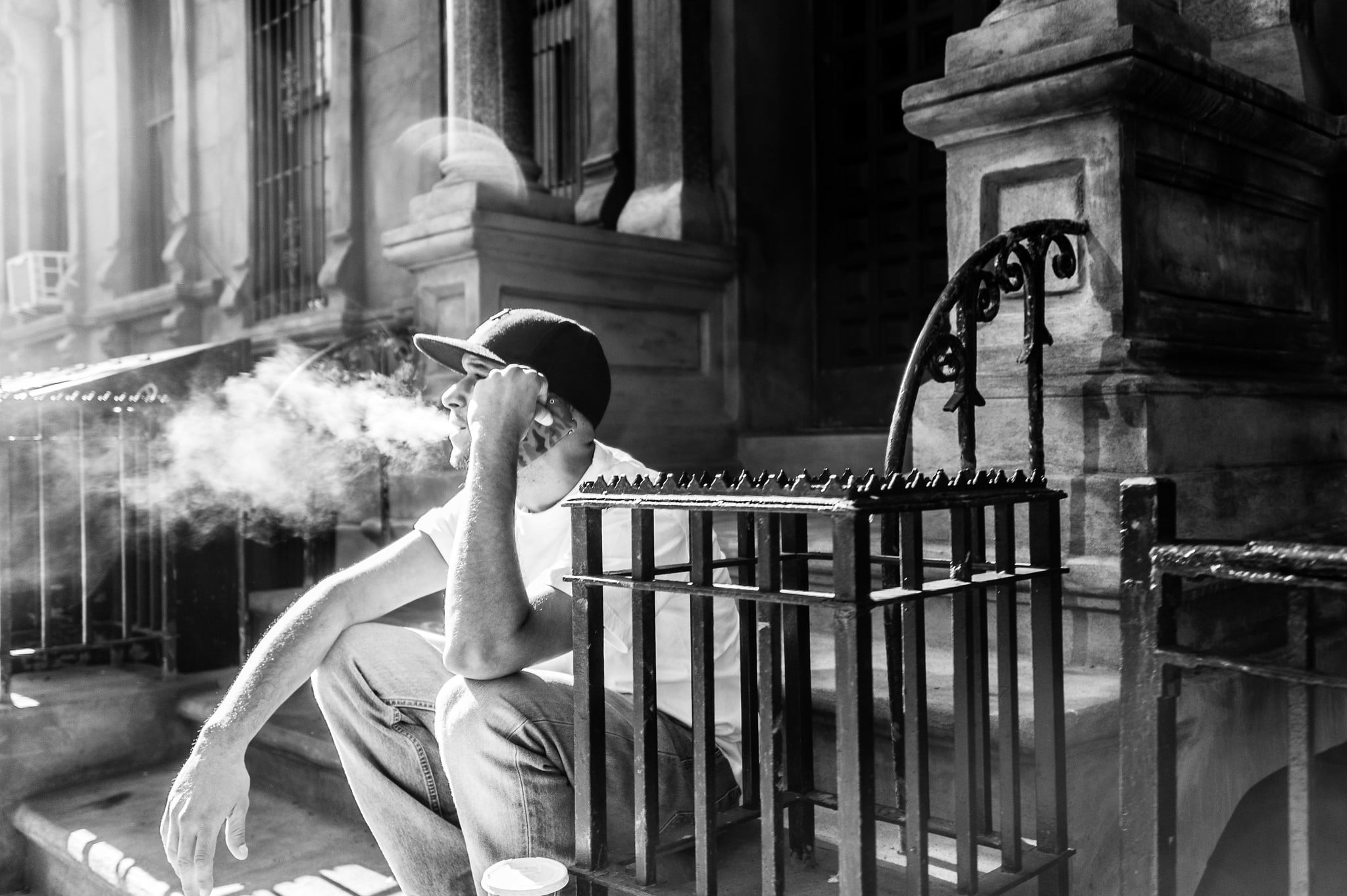 How can I stop my neighbors from stinking up the building common areas with  their smoking?