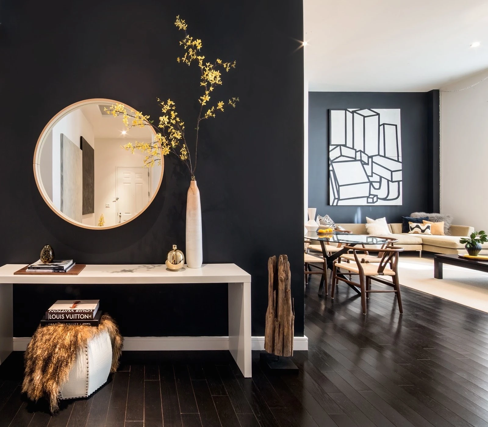 Plagued With Dated Mirrored Walls? 5 Design Ideas to Make Them Work