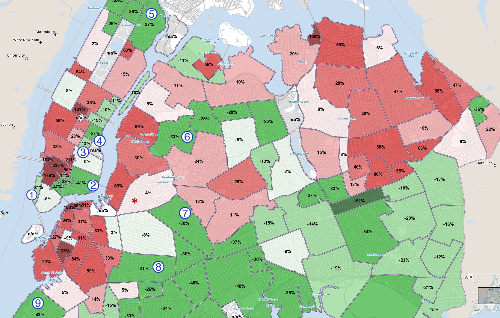 The 9 Most Affordable Neighborhoods in NYC Manhattan, Brooklyn & Queens