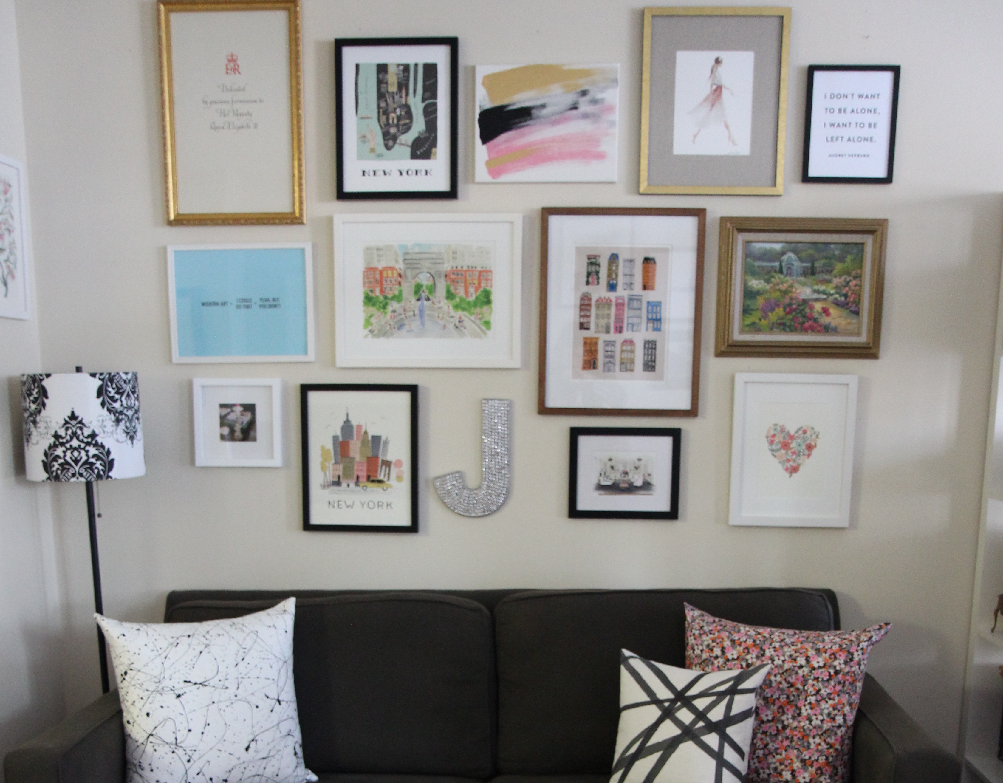 6 steps to making a gallery wall