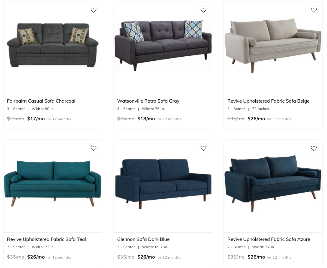 Furniture Rental NYC A Variety of Best Places to Shop