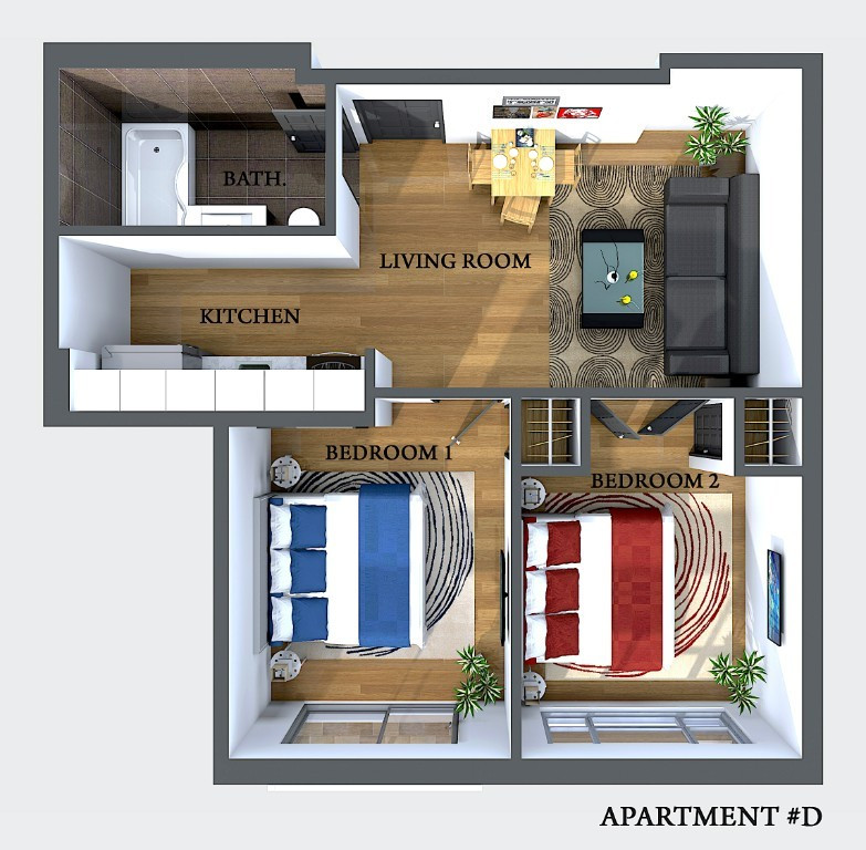 A Bed-Stuy two bedroom with central air to cool you off
