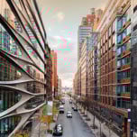 Modern residential buildings in Chelsea, Manhattan