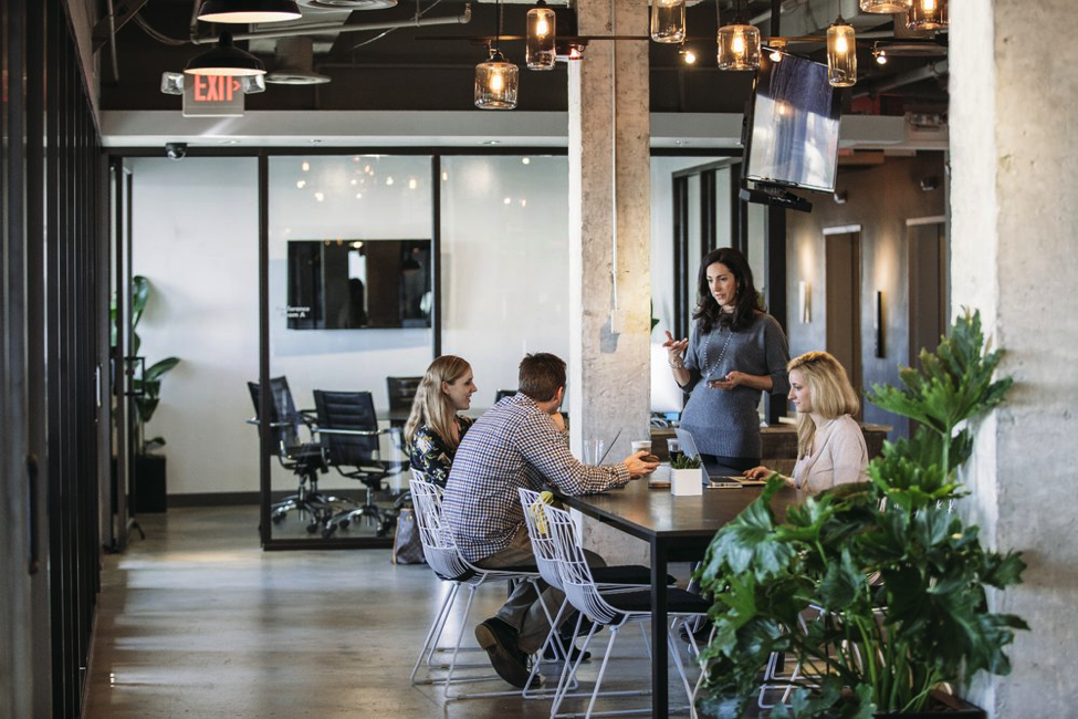 Coworking facility Industrious Brooklyn is located in Crown Heights. image